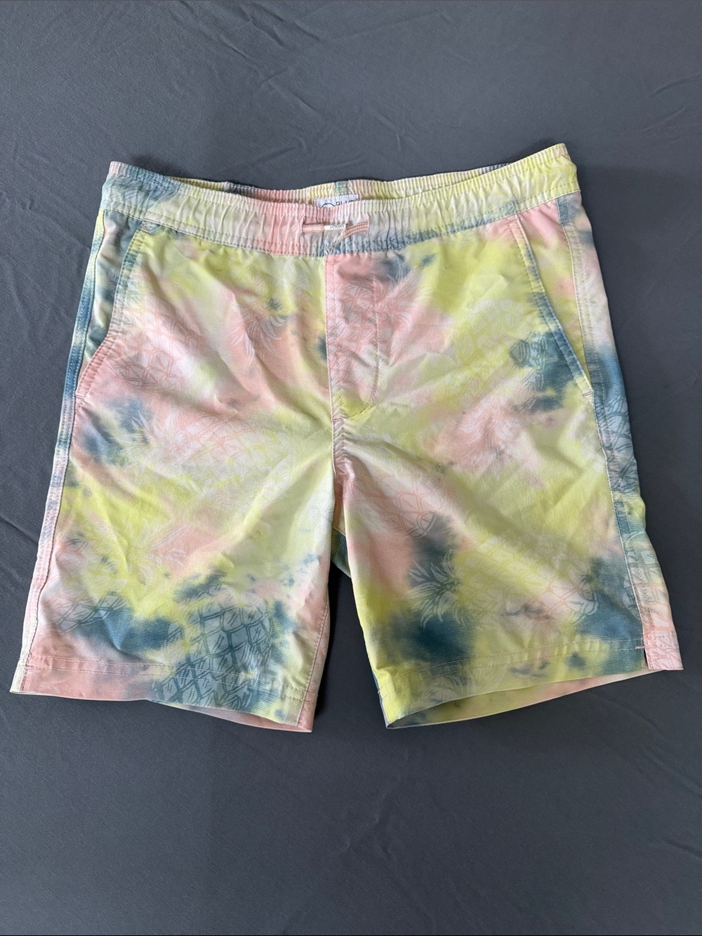 Kids Tie-Dye Pastel Shorts - Multicolor